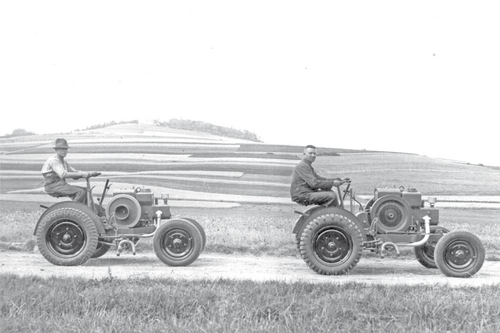 Kramer Traktoren GL 9 und GL 14 mit Dieselantrieb