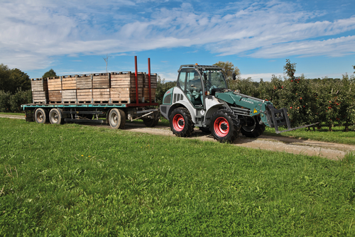 erster Kramer Radlader für die Landwirtschaft