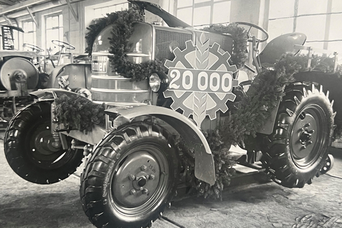 Das Jubiläumsmodell von Kramer im Jahr 1950