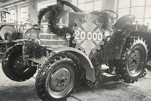 Das Jubiläumsmodell von Kramer im Jahr 1950