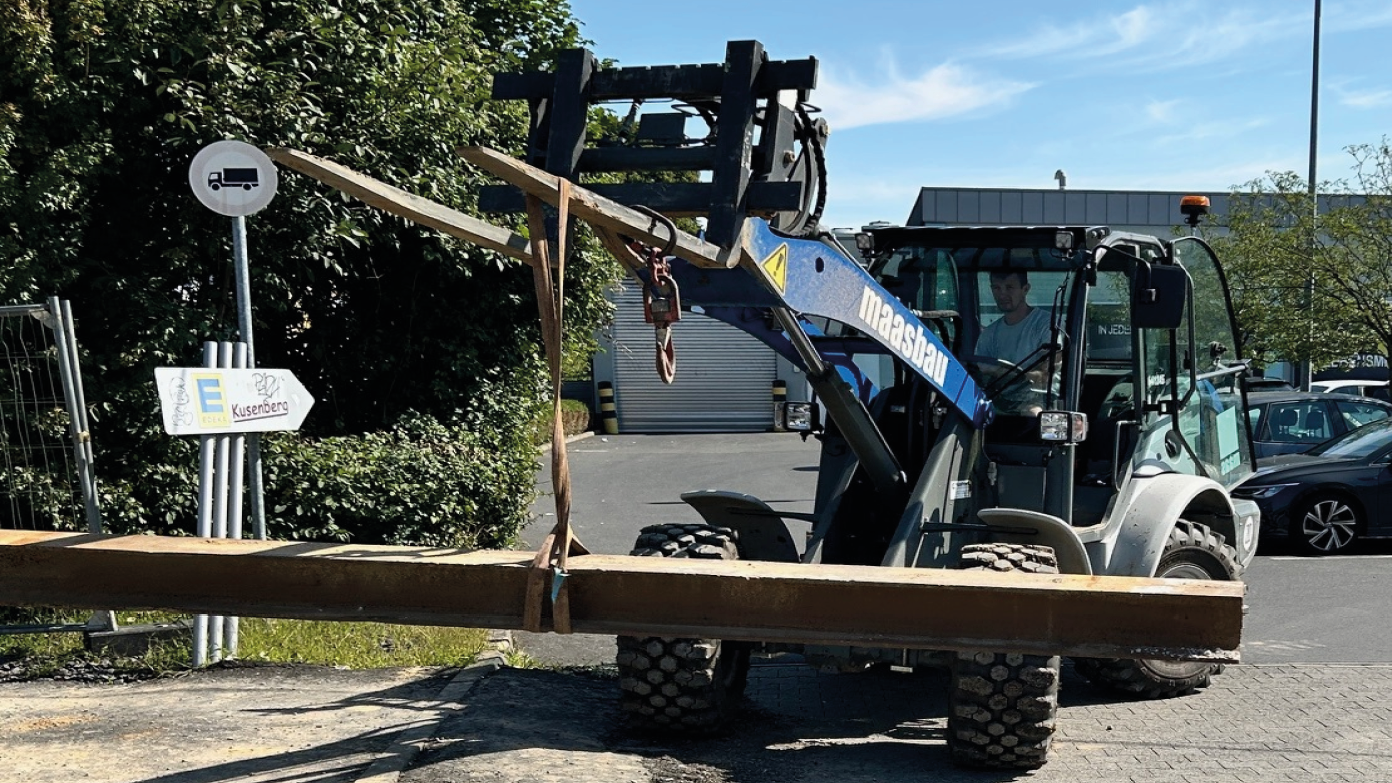 5095 auf der Baustelle