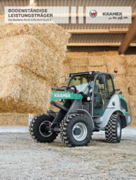 The brochure of the Kramer wheel loader 5 series in german.