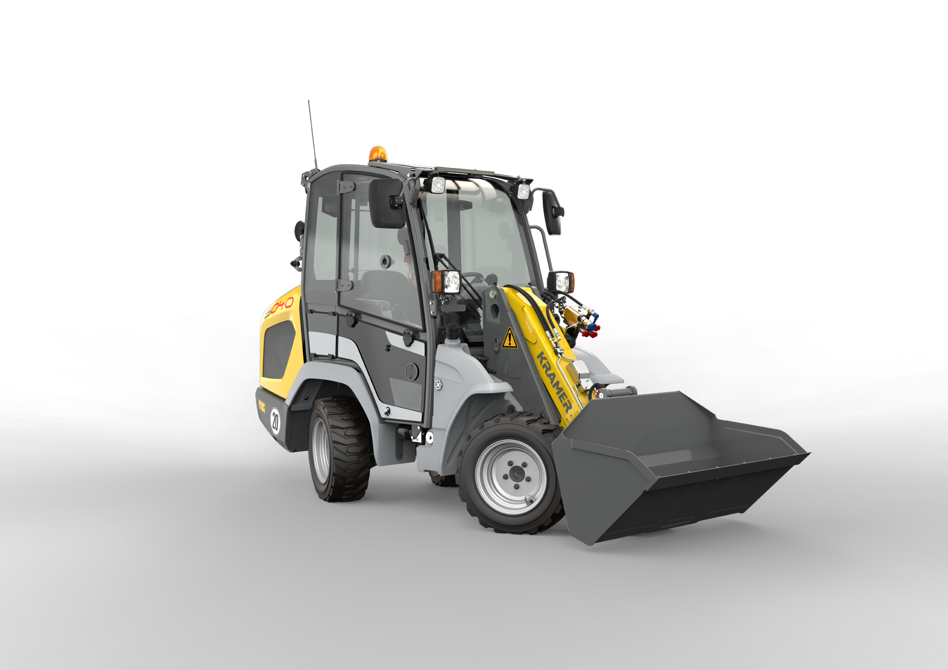 The wheel loader 5040 from Kramer.